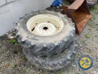 2x 340/85 R28 SAME Tractor rims - 3