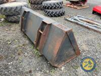 6ft 6" Scott bucket for John Deere loader - 2