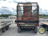 Fraser tandem axle silage trailer 8.5tn with grain door - 5