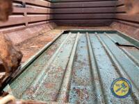 Fraser tandem axle silage trailer 8.5tn with grain door - 7