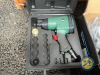 Air impact wrench half inch