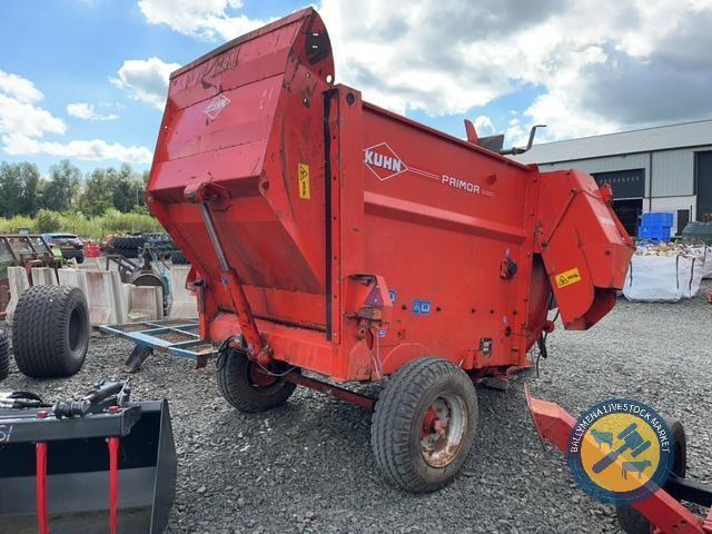 Kuhn 3560 Straw chopper with shaft