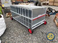 Stockmaster 8ft Lamb creep feeder on wheels