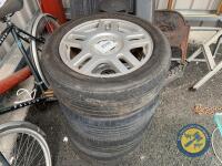 4 Volkswagan alloy wheels - 2