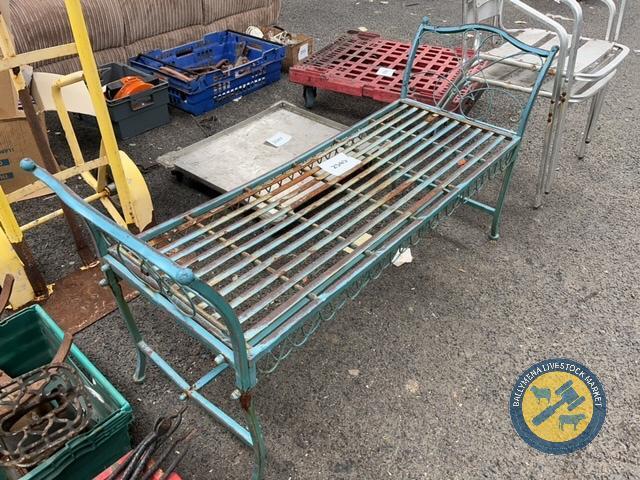 Metal Garden bench