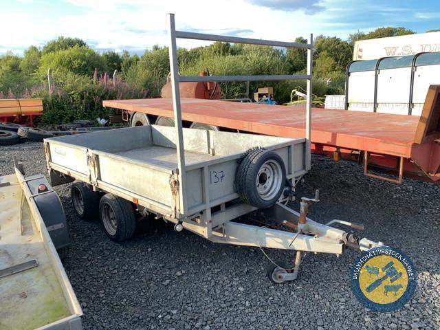 Nugent 12x6 builders trailer with ramps