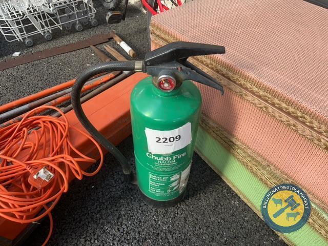 Chubb fire extinguisher