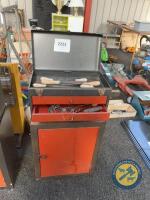 Tool cabinet with wood bits etc - 2