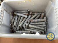 Box lot of springs