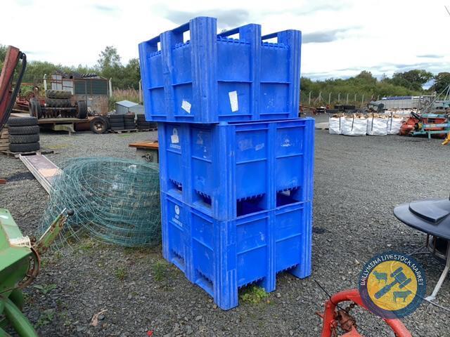 3x Small bins