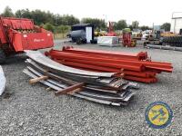 Round roof tin to coevr a 47x30 round roof shed