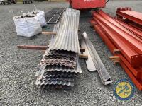 Round roof tin to coevr a 47x30 round roof shed - 3