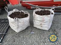 2x tote bags of turf - 3