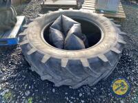 Tyre & tube 520-70-R38 - 3