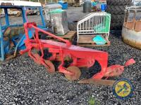 David Brown 3 Furrow plough