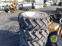 BKT tyres to suit Manitou x4 15.5-180-24 - 3