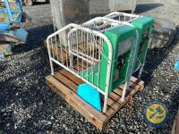 Holm & Laue automatic calf feeder, 2 stalls with collars - 6