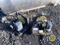 Approx 5000L Dari-Kool milk tank with 2x condensors, washers etc - 2