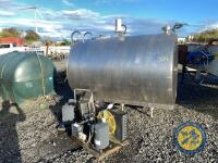 Approx 5000L Dari-Kool milk tank with 2x condensors, washers etc - 3