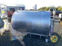 Approx 5000L Dari-Kool milk tank with 2x condensors, washers etc - 5