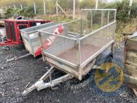 Nugent 6x4 single axle sheep trailer - 3