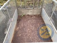 Nugent 6x4 single axle sheep trailer - 4