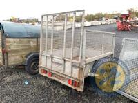 Nugent 6x4 single axle sheep trailer - 5