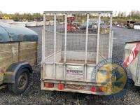 Nugent 6x4 single axle sheep trailer - 6
