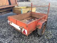 6x9 4x7 Steel car trailer - 3