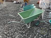 1 double wheeled wheelbarrow 160L - 2