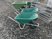 2x 120 litre wheelbarrow - 3