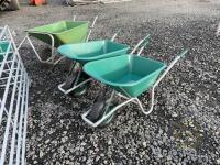 2x 120 litre wheelbarrow - 3