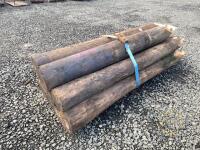 10x approx 8ft telegraph poles/strainers
