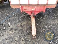 20ft Cattle trailer demountable body with dividing gate, Tamdom axle - 2
