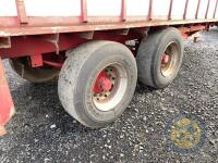 20ft Cattle trailer demountable body with dividing gate, Tamdom axle - 9