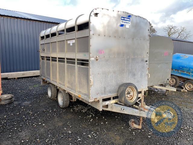 12ft Ifor William stock trailer