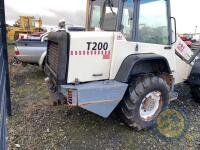 2002 Terex T200, complete with 4'6", 7500hrs, fully serviced, Johnston shear grab, new radiator - 12
