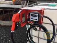 1000l IBC cube used for diesel with new pump - 4