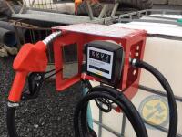 1000l IBC cube used for diesel with new pump - 5