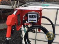 1000l IBC cube used for diesel with new pump - 6