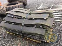 Rubber slat mats Approx 75, Approx 40sq metres - 2