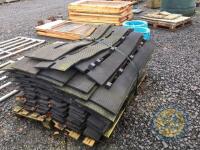 Rubber slat mats Approx 75, Approx 40sq metres - 3