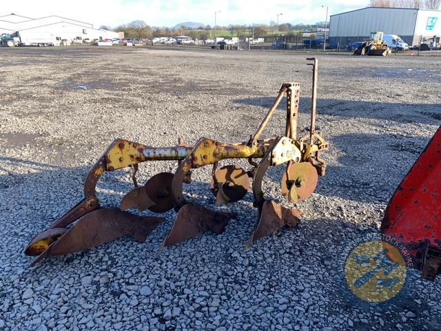 Bamford 3 furrow plough