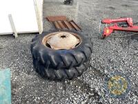 2 x Tyres 12.4 R28