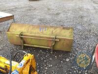 6ft Scoot loader bucket chilton brackets - 4