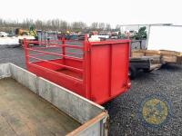 Red new multipurpose 8.5 x4.5 heavy duty trailer - 7