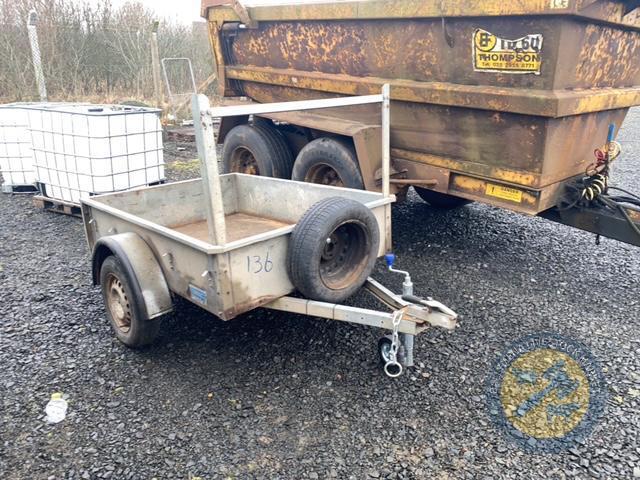 6x4 Broniss Car trailer