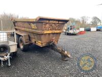 Dump trailer 14 ton