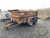 Dump trailer 14 ton - 3