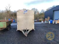 10ft Ifor Williams sheep cattle trailer with sheep decks, LED lights - 2